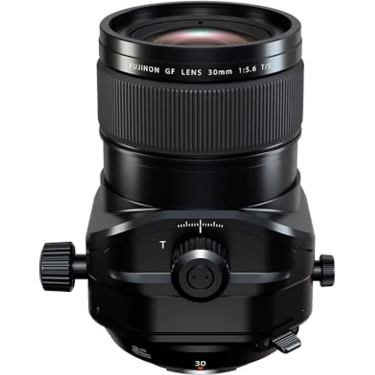 Fujifilm Digital Fujinon GF30mm F5.6 T/S Objektiv mit Neigefunktion, blaue Edition – Bild 2