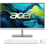 Acer Aspire C27-195ES All In One PC - 27 Zoll Full HD IPS Display, Intel Core Ultra i7 155U (Bis zu 4,8 GHz), 16 GB DDR5 RAM, 1 TB M.2 PCIe (SSD), Onboard Grafik, Windows 11 Home
