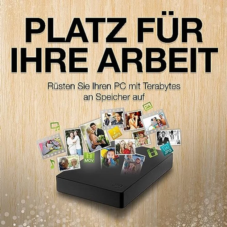 Seagate Portable 4TB External Hard Drive HDD USB 3.0 for PC Laptop and Mac (STGX4000400) – Bild 3