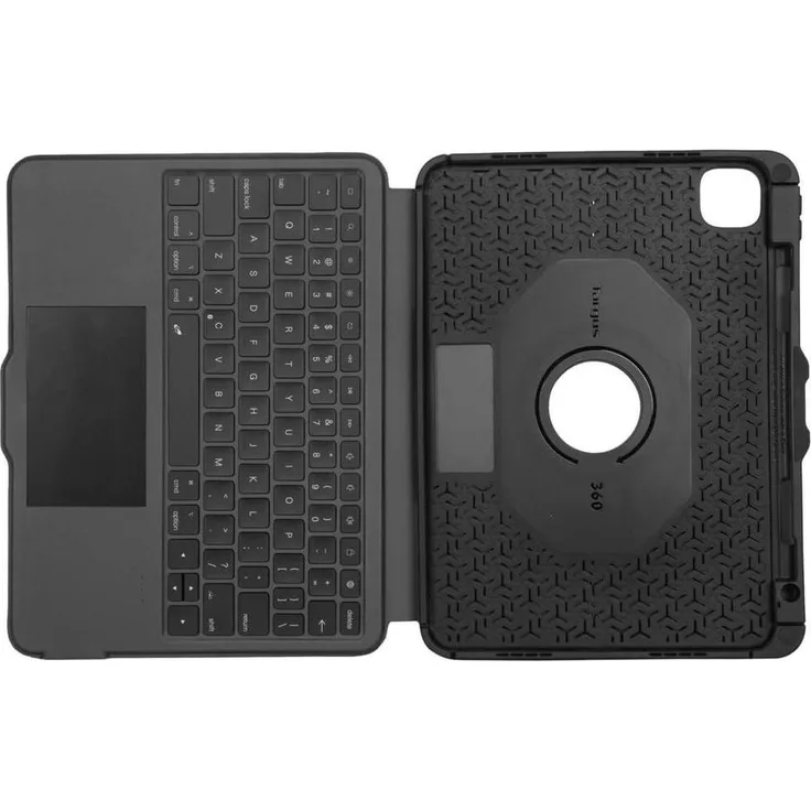 Targus VersaVu Bluetooth Keyboard, Tablet Tastatur mit komfortabler Zifferntastatur, Schwarz