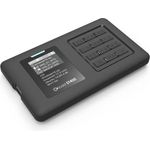 IODD ST400 6,3 cm (2,5 Zoll) Gehäuse / USB-C / bootbar Virtual ODD & HDD / AES256 Verschlüsselung max bis zu 76 Ziffern / Write Protect / 2541 (ST400/USB-C Type/Next Gen Modell) von IODD