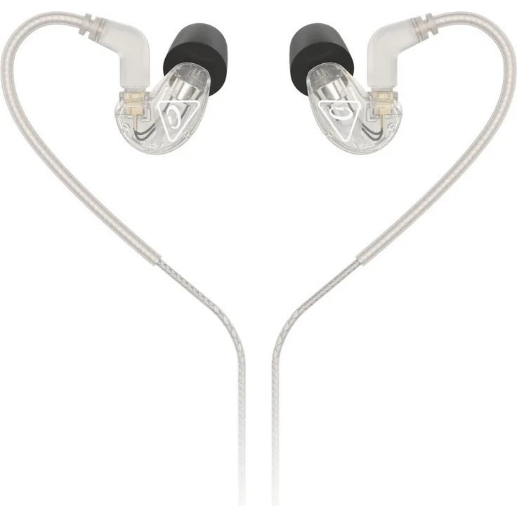 Behringer In-Ear-Kopfhörer SD251-CL Transparent mit Studioqualität und schallisolierendem Design