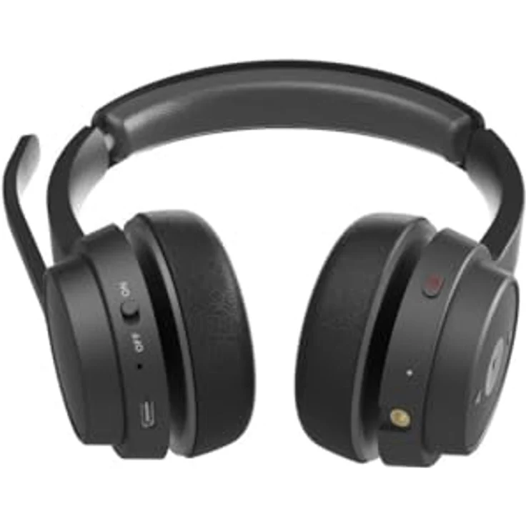 Conceptronic Headset Wireless Bluetooth 5.3, Schwarz, Over-Ear Kopfhörer mit Mikrofon und 600 mAh Akku – Bild 4