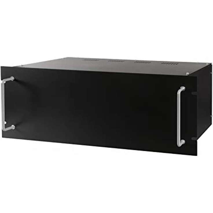 Blanko 480 mm (19") Rack-Leergehäuse 4HE, Montagesatz – Bild 1