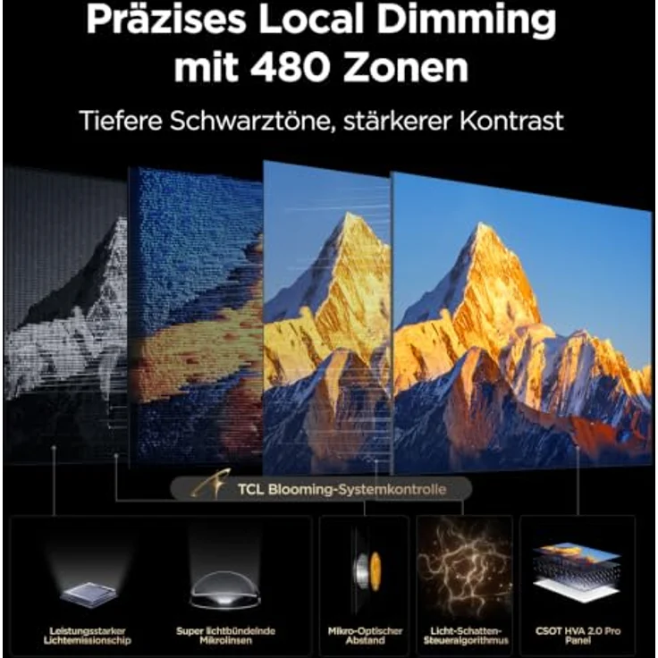 TCL Q7 55Q7D Pro, 55 Zoll 4K Ultra HD Smart-TV mit SQD-Mini LED und Dolby Atmos – Bild 11