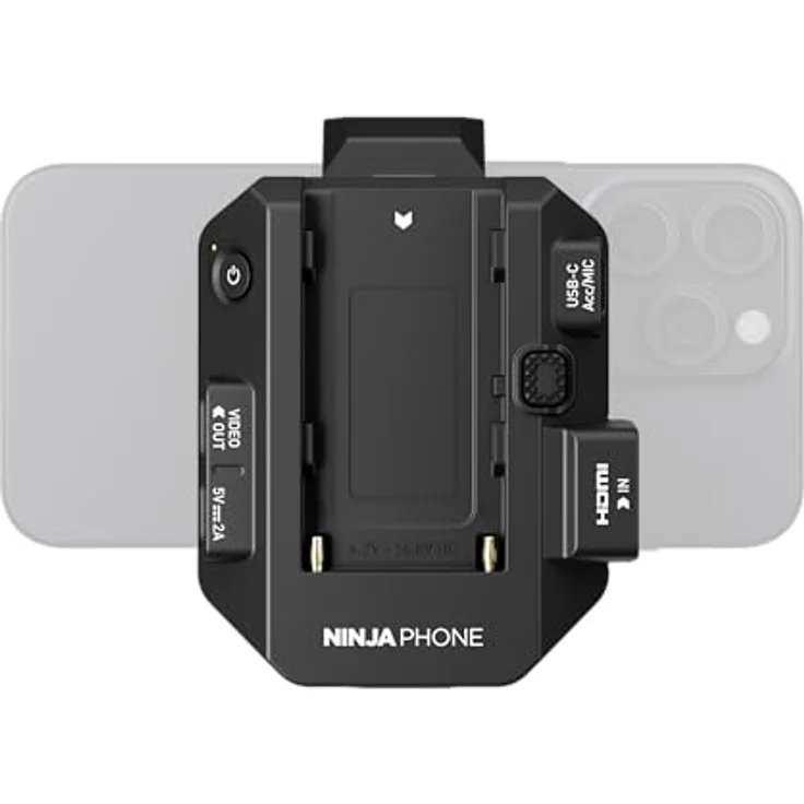 ATOMOS Ninja Phone, Smartphone Zubehör für ProRes Aufnahmen mit HDMI-Kameras, schwarz – Bild 4