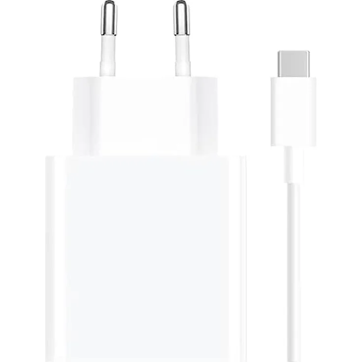 XIAOMI Mi Travel Charger Combo Set with USB-A to Type-C Charging Cable 1m, 33W White EU BHR6039EU