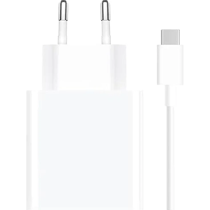 XIAOMI Mi Travel Charger Combo Set with USB-A to Type-C Charging Cable 1m, 33W White EU BHR6039EU
