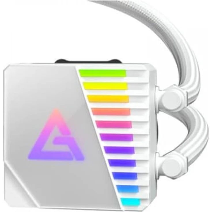 Antec Symphony 360 ARGB weiß, LED PWM ARGB Lüfter, Pumpenkopf mit ARGB Spiegel Beleuchtung – Bild 4