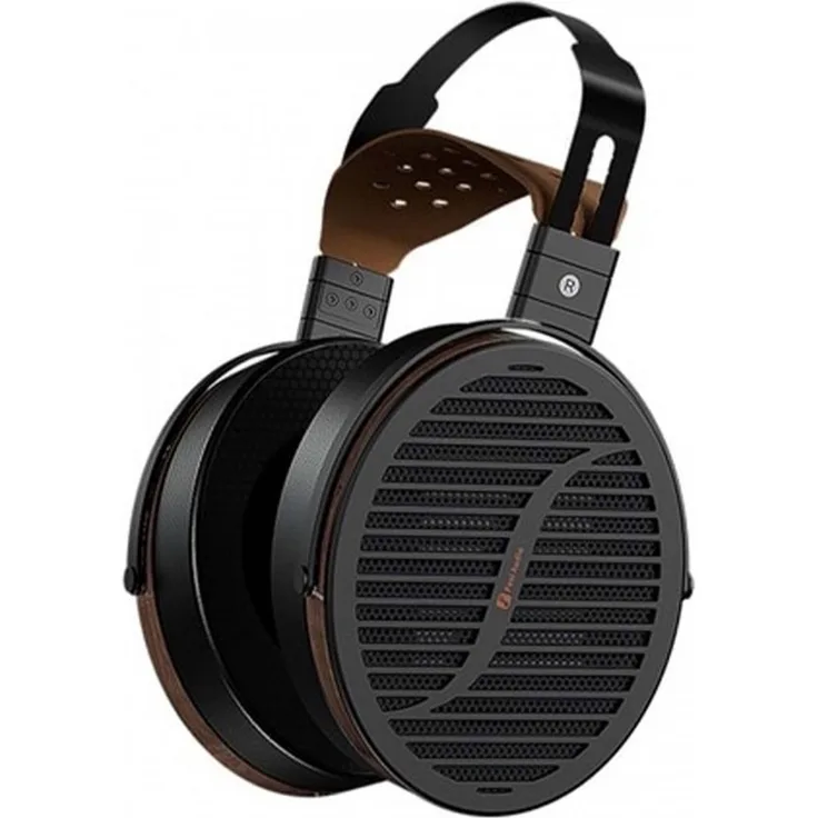 Fosi Audio I5 Offener Planar Kopfhörer mit 97 mm Treiber, Hi-Fi-Sound, Walnussholz und Leder.