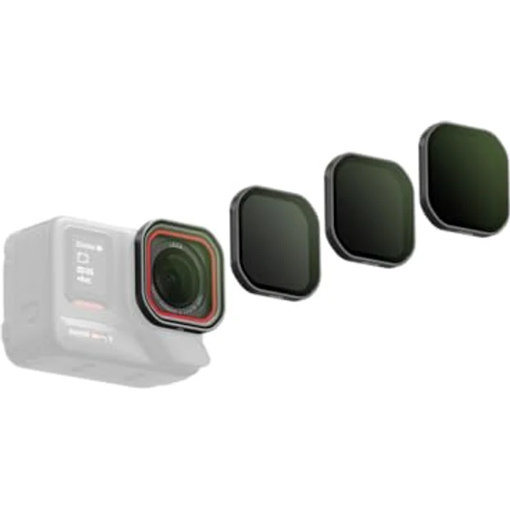 Insta360 Ace Pro 2 ND-Filterset - Enthält ND8-, ND16-, ND32- und PL-Filter für verschiedene Lichtreduktionen und einzigartige Effekte – Bild 1