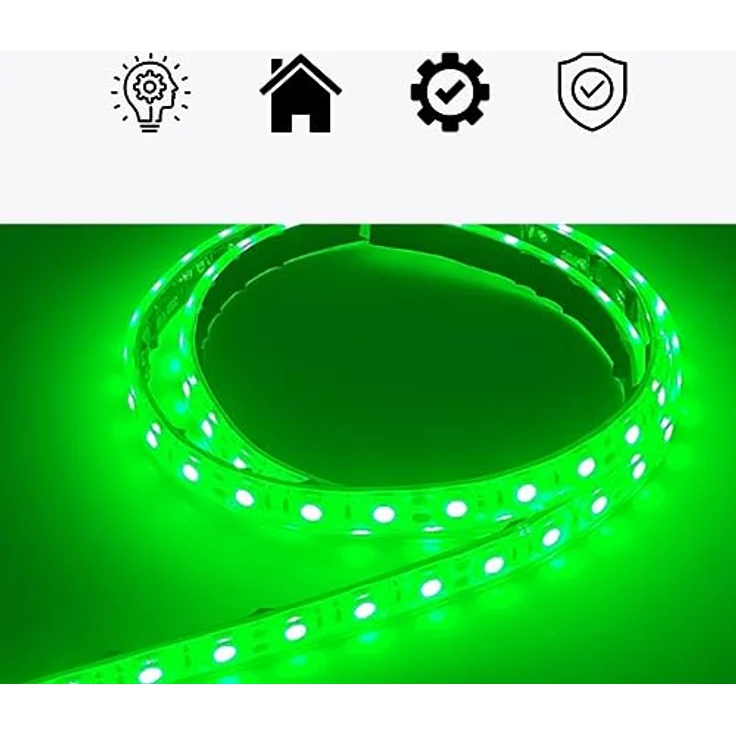 Floating Grip LED Strip Wandstreifenleuchte, 500 mm mit USB, grün für Sony PlayStation 4 – Bild 4