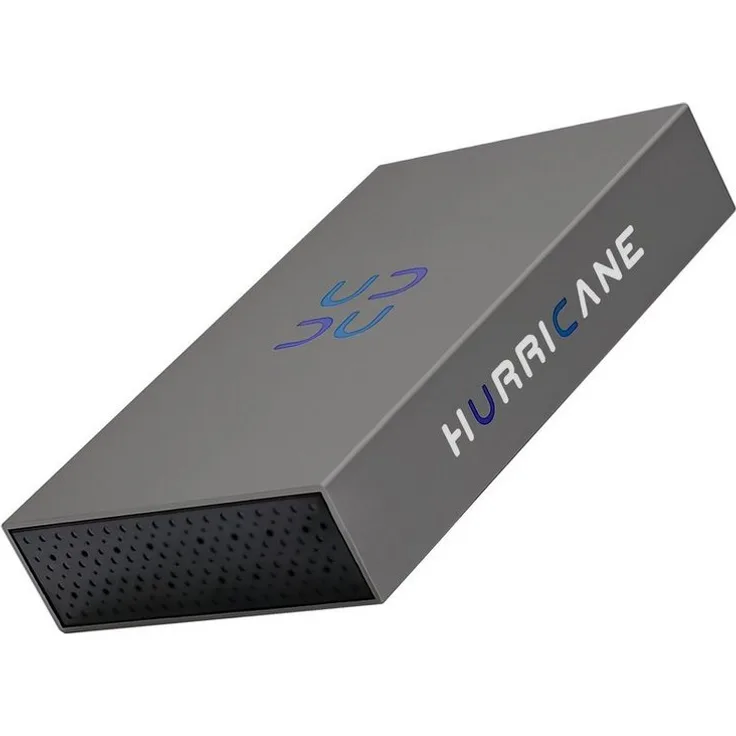 HURRICANE 3518C3 Externe Festplatte 1TB 3,5" USB-C Desktop Speicher mit Netztei externe HDD-Festplatte (1TB) 3,5", für PC, Laptop, PS4, PS5, Xbox - kompatibel mit Windows, Mac, Linux