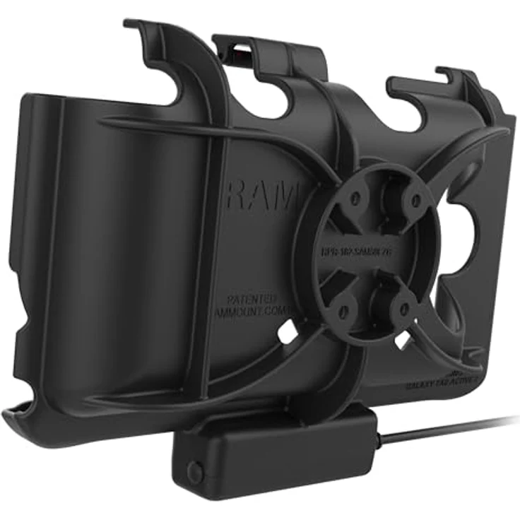RAM Mounts USB-C-Ladedock für Samsung Tab Active5 und Tab Active3, aktive Halterung in Schwarz, kompatibel mit GDS®-Pogo-Pins – Bild 2