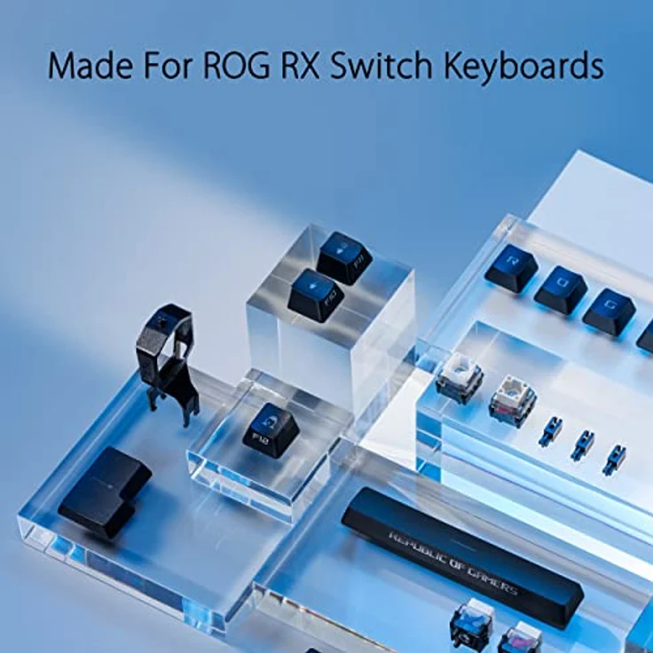 ASUS AC04 ROG RX PBT KEYCAP SET, Keycaps, Schwarz – Bild 5