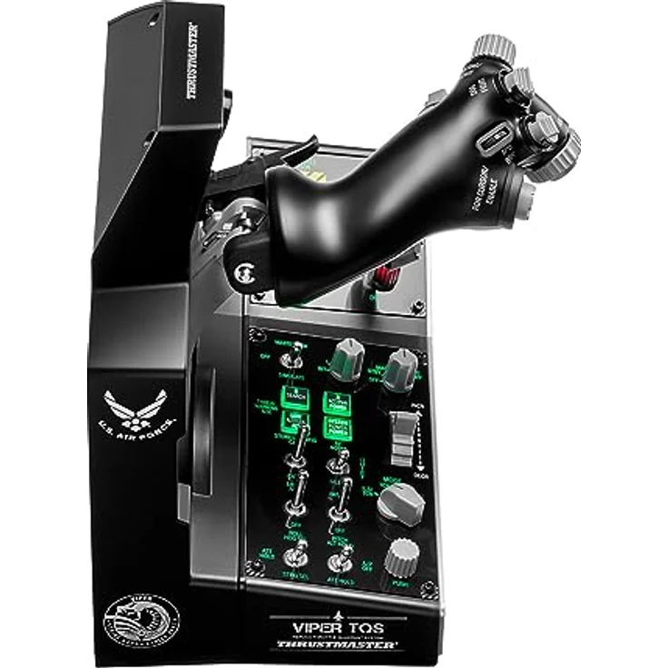 Thrustmaster Viper TQS Mission Pack für PC, Schubhebelquadranten-System aus Metall, Inklusive Schubhebel und Steuerpanel, Hall-Effekt-Präzision, 64 Aktionstasten, 6 Achsen – Bild 4