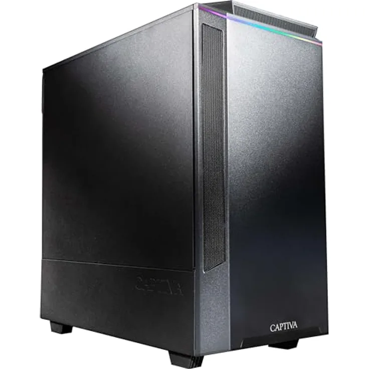 Captiva PC Workstation I86-773 (Ultra 7 265K/SSD 1TB/32GB/WLAN/w/o OS) (86773) Desktop-PC in schwarz