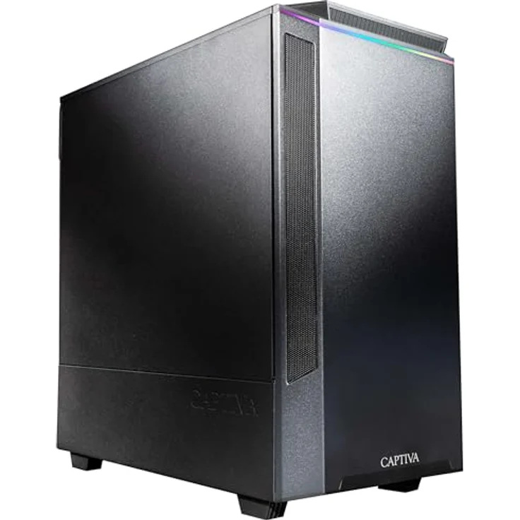 Captiva PC Workstation I86-773 (Ultra 7 265K/SSD 1TB/32GB/WLAN/w/o OS) (86773) Desktop-PC in schwarz – Bild 1