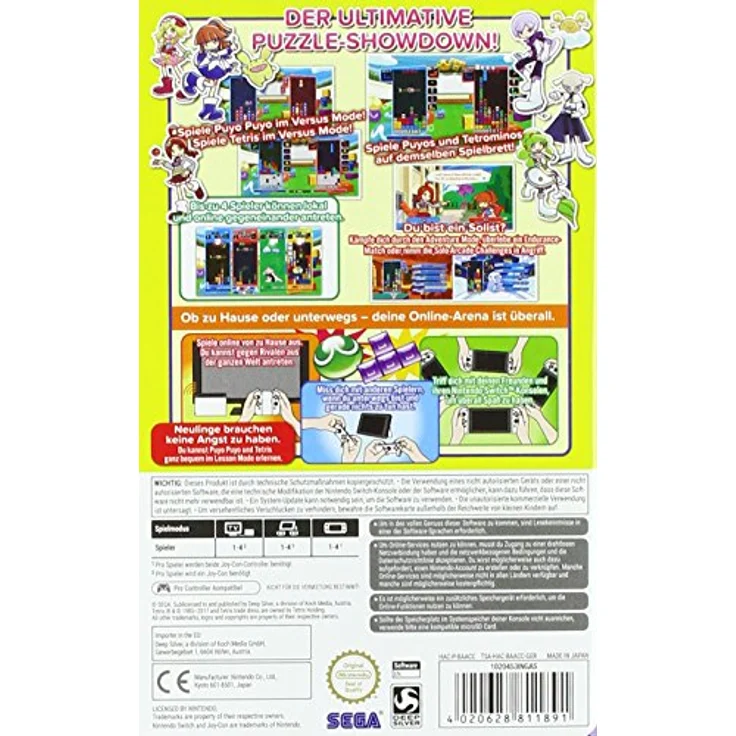 Puyo Puyo Tetris (Switch) – Bild 2