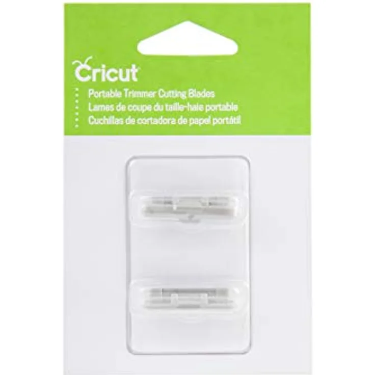 Cricut 2002675 Ersatzklingen für Schneidemaschine, präzise Schnitte, Silber, 2er Pack