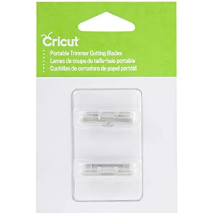 Cricut 2002675 Ersatzklingen für Schneidemaschine, präzise Schnitte, Silber, 2er Pack – Bild 1