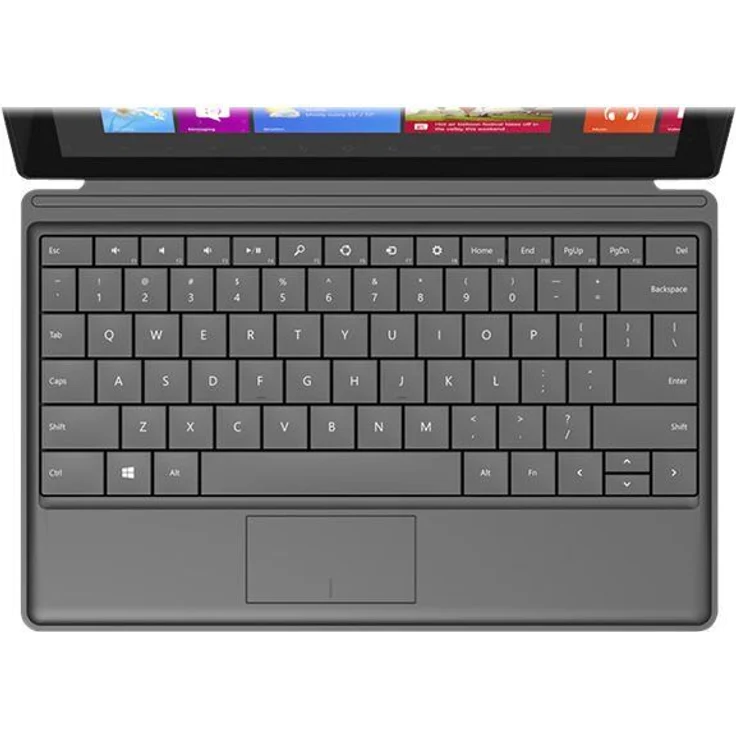 Microsoft Surface Keyboard Bluetooth AT/DE Gray, Hochwertige kabellose Tastatur mit QWERTZ-Layout für Deutschland und Österreich