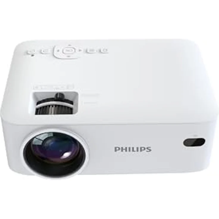 Philips NeoPix 100, Videoprojektor mit WVGA, 80 lm, HDMI und USB Anschluss, Weiss – Bild 7