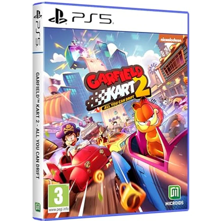 MICROÏDS Garfield Kart 2 - All You Can Drift - PS5, Multiplayer-Rennspiel mit anpassbaren Karts und bis zu 8 Spielern online – Bild 2