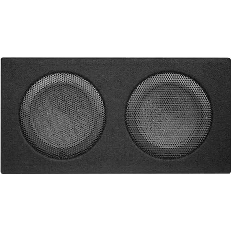 Musway MR208Q, Doppel Bassreflex-System mit zwei 20 cm (8') Subwoofern, 400 W RMS, Quick Connect Terminal, Acrylglas-Logo – Bild 3
