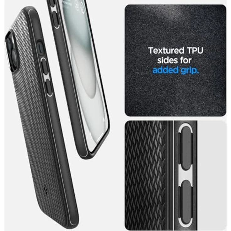 Spigen Hülle für iPhone 15 Mag Armor MagFit Kompatibel mit MagSafe -Schwarz – Bild 4