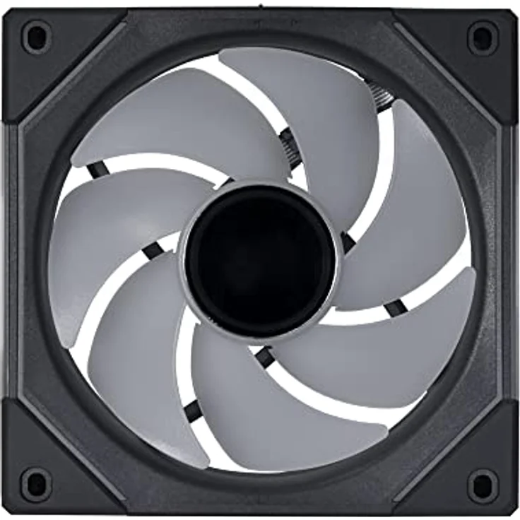 Lian Li PC Gehäuselüfter 120mm ARGB Lüfter, Schwarz, 3 Stück “Uni Fan SL-INF 120” - Leise Und Effizient 7 PIN Gaming PC Lüfter 120mm Fan Mit Einstellbarer Beleuchtung – Bild 6