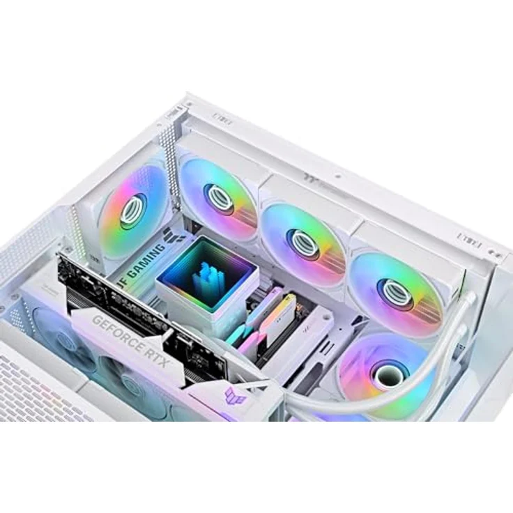 Thermaltake CT120 EX INFINITY, Gehäuselüfter mit Dual-Infinity-Spiegelbeleuchtung, 3er Pack – Bild 6