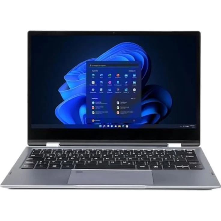 Terra Mobile 360-13U, 2-in-1 Notebook mit Intel Core i5, 16 GB RAM, 512 GB SSD, 13.3" IPS Touch-Display, Windows 11 Pro, Iris XE Graphics, 360° klappbar – Bild 1