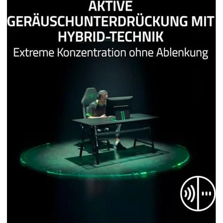 Razer BlackShark V3 Pro for Xbox, Gaming Headset mit kabelgebundener und kabelloser Nutzung, Over-Ear-Design, Weiss – Bild 6