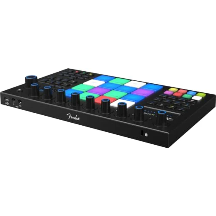 Fender Studio Motion 16, kreativer MIDI-Controller mit dynamischen FATAR Pads und ergonomischen Bedienelementen, schwarz – Bild 3
