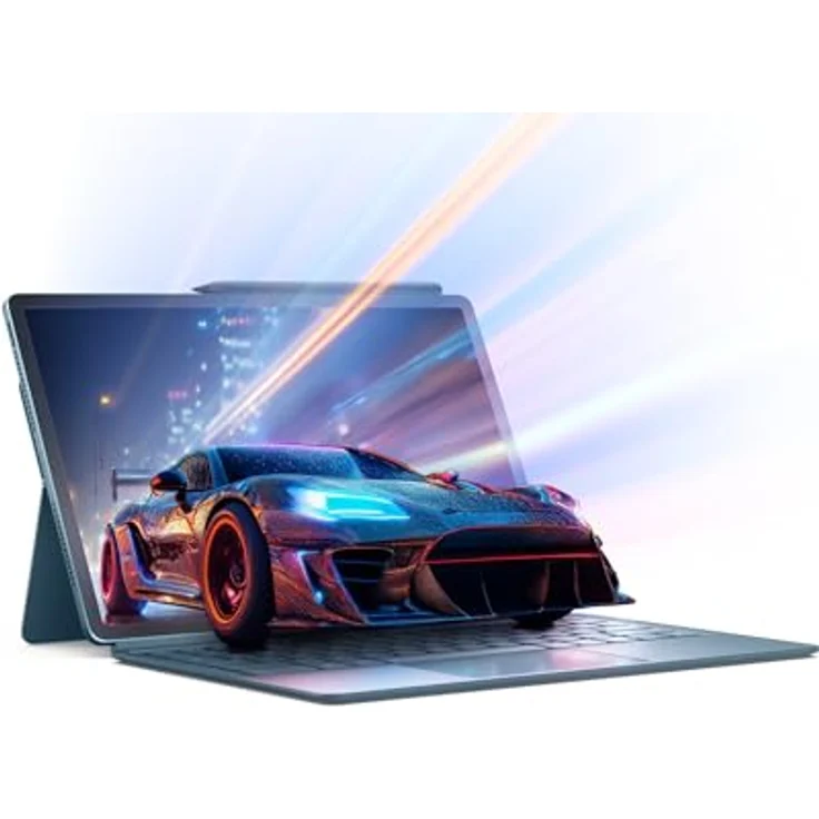 Lenovo Yoga Tab Plus Tablet 32,7 cm (12,7 Zoll), 3K, Snapdragon 8 Gen 3, 16 GB RAM, 256 GB UFS 4.0, 144 Hz, Wi-Fi 7, Bluetooth 5.4, Android 14, Tidal Teal – Bild 5