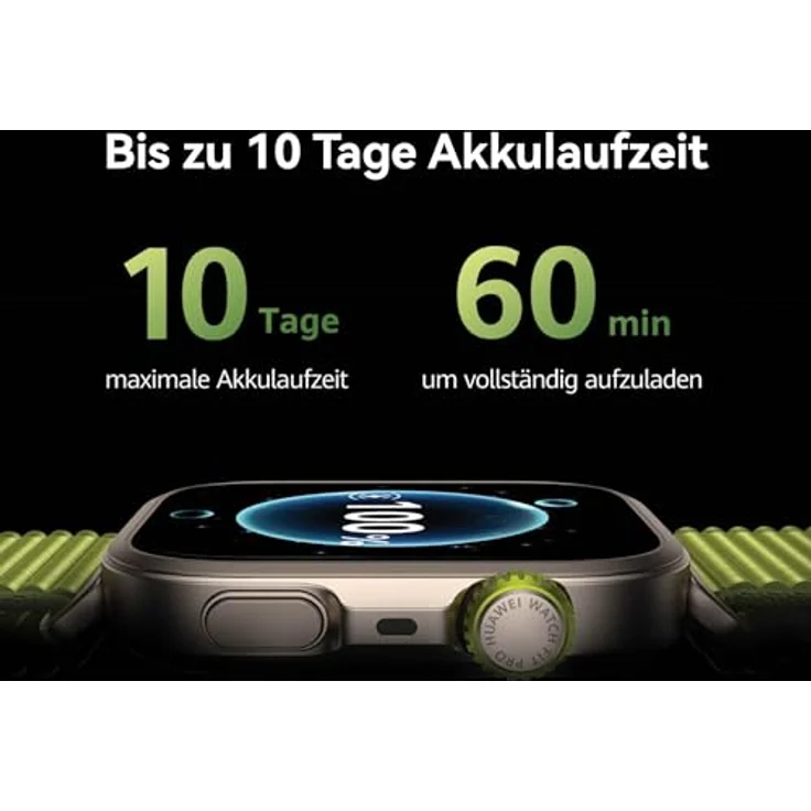 HUAWEI WATCH FIT 4 Pro, 1,82 Zoll AMOLED-Farbdisplay Smartwatch Outdoor-Sport, Saphirglas und Titan, bis zu 10 Tage Akkulaufzeit – Bild 5