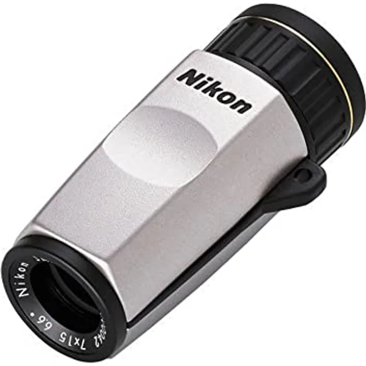 Nikon 7x15 HG Monokular, Dachkant-Fernglas mit 7-facher Vergrößerung und Dämmerungszahl 12