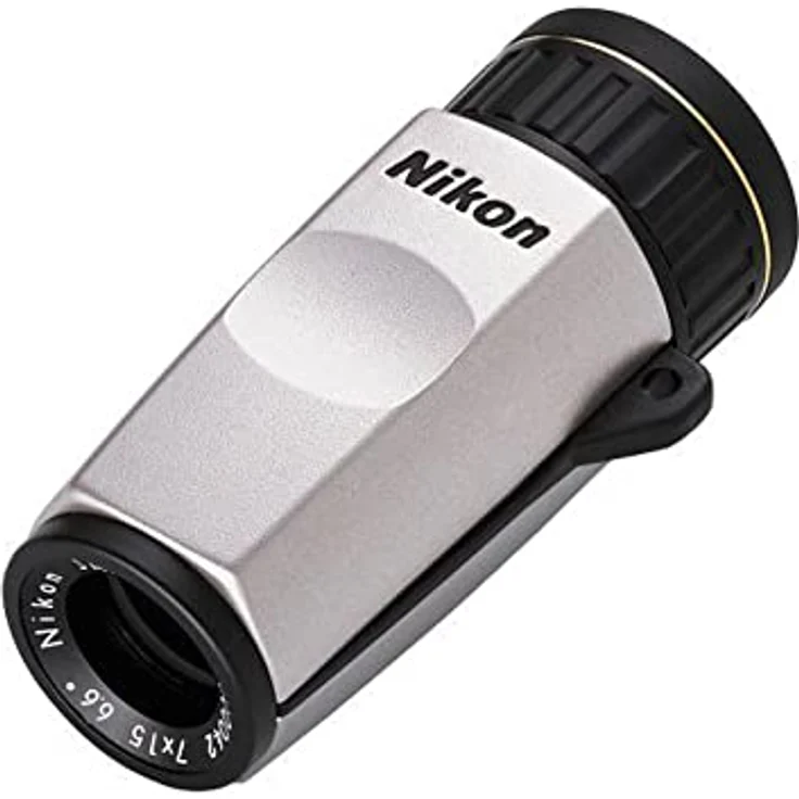 Nikon 7x15 HG Monokular, Dachkant-Fernglas mit 7-facher Vergrößerung und Dämmerungszahl 12 – Bild 1