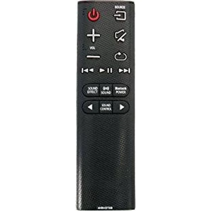 Samsung Fernbedienung AH59-02733B, Gerätespezifische Infrarot Fernbedienung für Samsung Soundbars mit großen Tasten