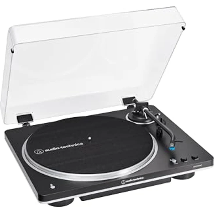 Audio-Technica AT-LP70XBT Fully Automatic Wireless Belt-Drive Turntable (Black/Silver) – Bild 4
