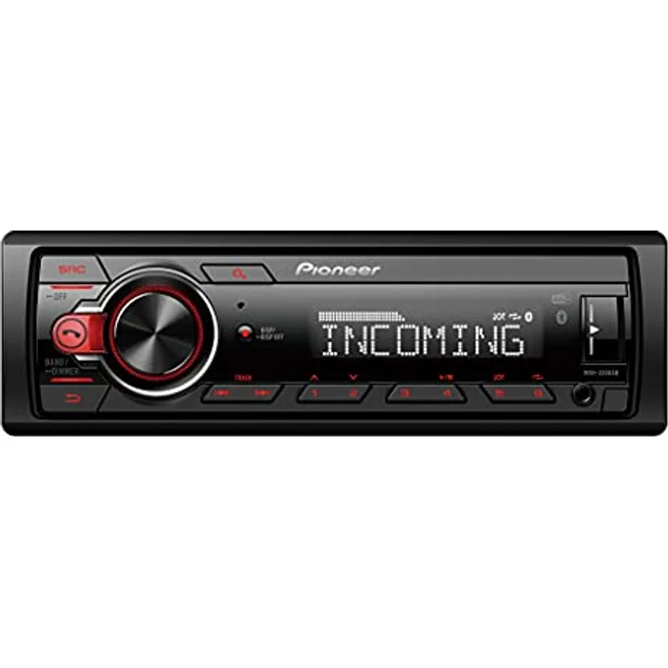 Pioneer Radio, kompakter FM/AM Empfänger mit digitalem Tuner, schwarz – Bild 1