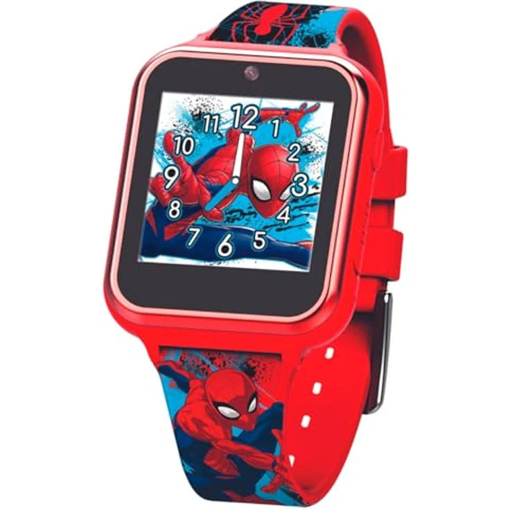Accutime Kinder Smartwatch Spider-Man (40 mm) mit Selfie-Kamera, 6 intergierten Spielen und Fitness-Tracker – Bild 2