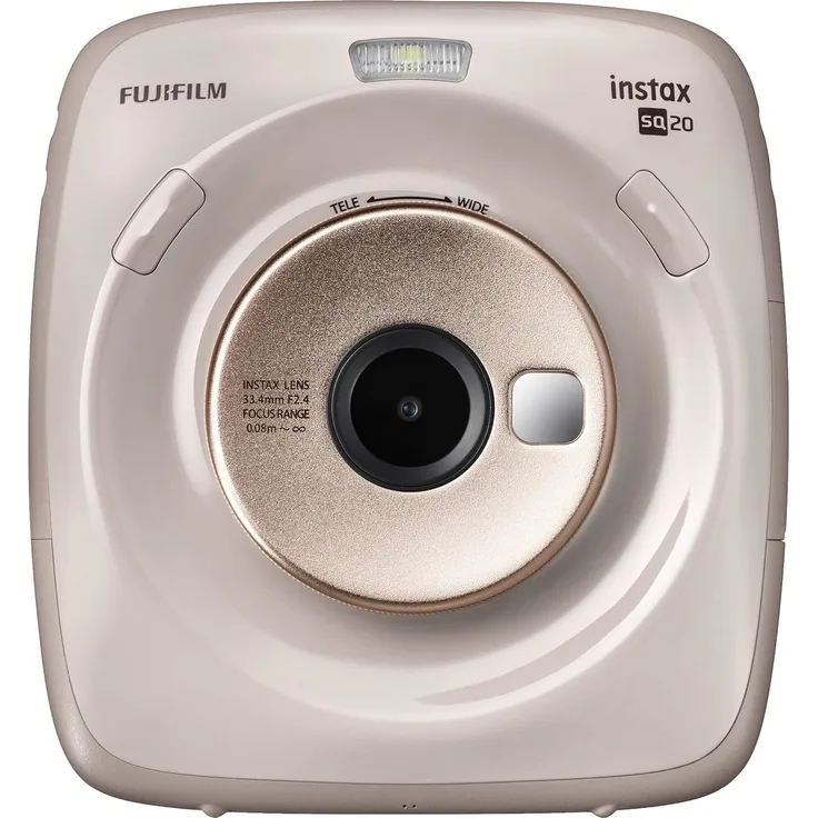 Fujifilm Instax SQUARE SQ 20 Hybride Sofortbildkamera, beige