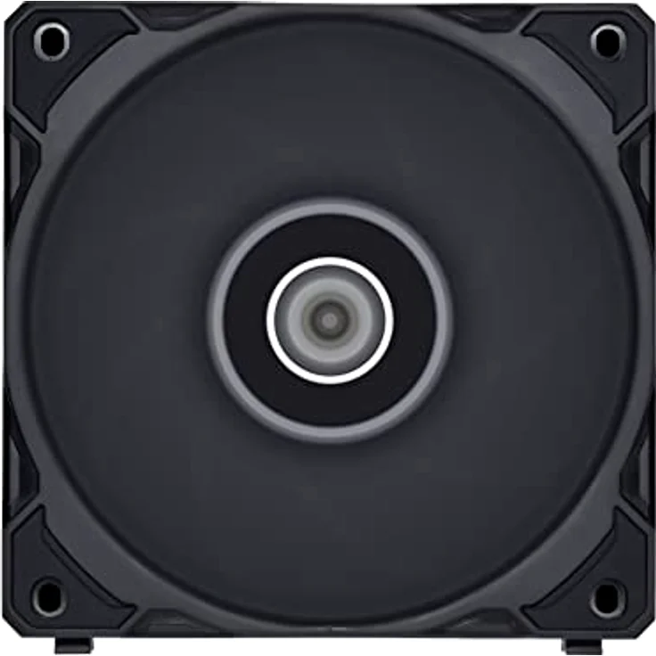 Lian Li UNI FAN P28 Gehäuselüfter, 3 Lüftergeschwindigkeiten, Fluid Dynamic Bearing, Daisy Chaining, 120mm, Einzelpackung, Schwarz - Preisvergleich – Bild 5