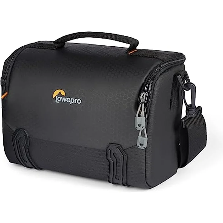 Lowepro Adventura SH 140 III, Camera Shoulder Bag with Adjustable/Removable Shoulder Strap, Bag for Mirrorless Camera, Compatible with Fujifilm Xt200, Canon M50 MII, EOS R10, Nikon Z50, Black – Bild 1