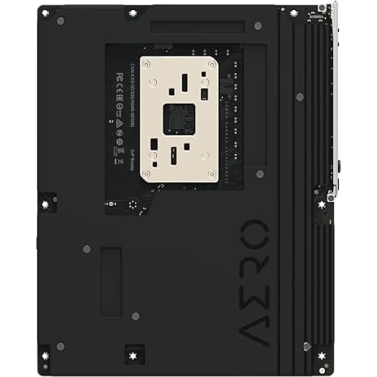 GIGABYTE X870E AERO X3D DARK WOOD Mainboard – ATX, unterstützt AMD Ryzen 9000 CPUs, digitales 16+2+2-Phasen-VRM, bis zu 9000 Hz DDR5 (OC), 2× PCIe 5.0, Wi-Fi 7, 5-GbE-LAN, USB 4 – Bild 5