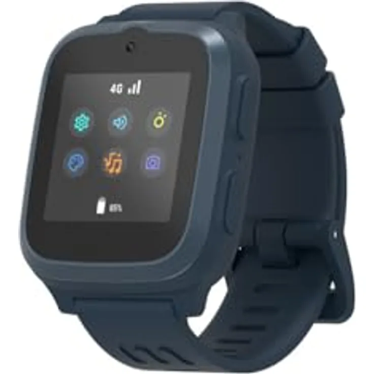 myFirst Fone S3, Smartwatch für Kinder mit 1,4 Zoll Bildschirm, Herzfrequenzüberwachung, GPS-Tracking und 2MP Kamera