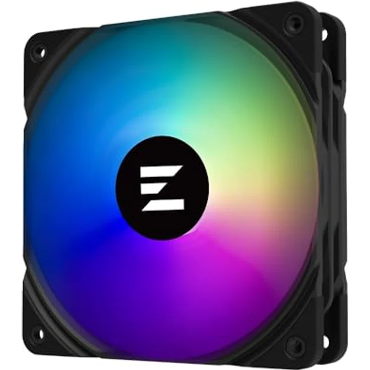 Zalman ZM AF120 ARGB, 120mm Gehäuselüfter mit RGB-Beleuchtung, Schwarz – Bild 3