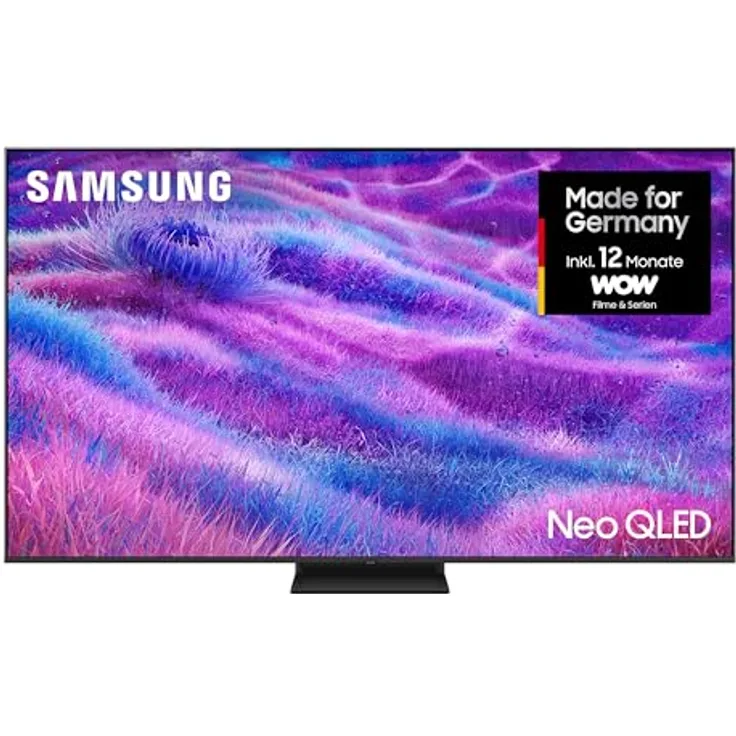 Samsung Neo QLED 4K QN80F, 75 Zoll Mini LED Fernseher mit NQ4 AI Gen2 Prozessor, Quantum Matrix Technologie, 4K Upscaling und Dolby Atmos